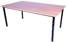 Staff Room Table<br />1800x700x750 mmH<br />21 mm Saligna<br />16 mm Supawood
